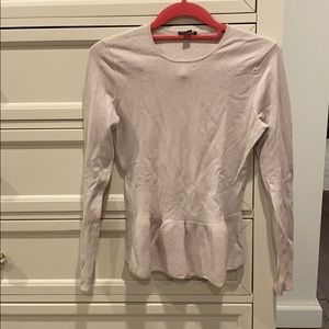 Ann Taylor peplum sweater